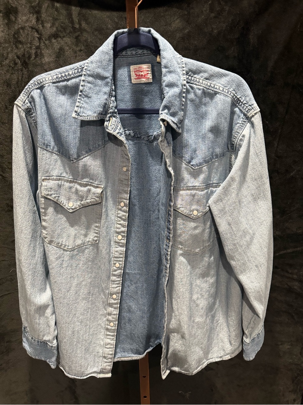 Light Blue Denim Western Shirt Jacket - Levi’s